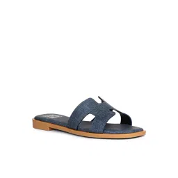 ViviBlu Women's Blue Slide Sandals-picture-32