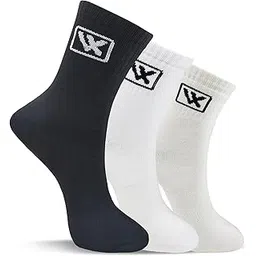 vixen your winning partner Vixen Sports Gripper Socks – Premium Combed Cotton Quarter Length | Extra Thick, Durable & Anti-Slip | Ideal for Cricket, Badminton, Yoga, Running & Gym | Unisex UK 7–11 (Pack of 3 Pairs)-picture-32