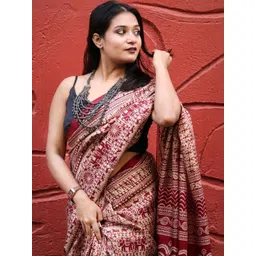 vj fashion Ethnic Motifs Art Silk Handloom Khadi Saree-picture-33