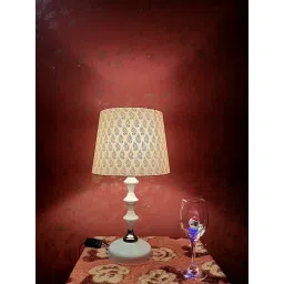 Vk Lampshade Industry, Lamp Shade, Home Decor Antique finish Taper Shade for Table Lamp (8x8x10 Inches) Lampshade Suitable for Bedroom, Study room, Living room, and Home Decor & Decoration image 5