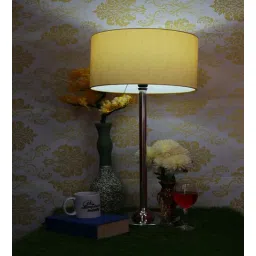 vk lampshade industry Gold Color Silk Drum Lampshade-picture-32