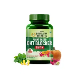 Vlado's Himalayan Organics Plant-Based DHT Blocker with Biotin Goodness Of Nettle Leaves Capsules-image-3
