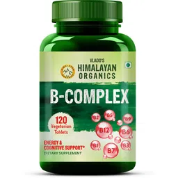 vlado's himalayan organics B- Complex Supplement to Support Cognitive Health - 120 Veg Tablets-picture-11