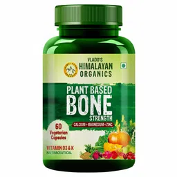 Vlado's Himalayan Organics Plant Based Bone Strength,  60 veggie capsule(s)  with Calcium, Magnesium & Zinc -image-41