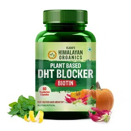 Vlado's Himalayan Organics Plant Based DHT Blocker,  60 veggie capsule(s)  Unflavoured -picture-33