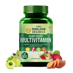 Vlado's Himalayan Organics Plant Based Multivitamin,  60 veggie capsule(s)  Unflavoured -image-22