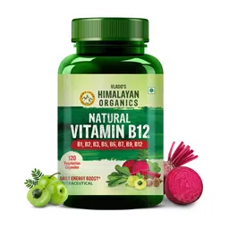 Vlado's Himalayan Organics Plant Based Vitamin B12,  120 veggie capsule(s)  Unflavoured -image-44