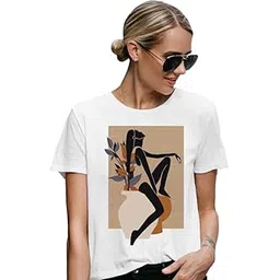 vlam Stylish Trendy Graphic Printed Womens Unique Oversized Tshirt-picture-17