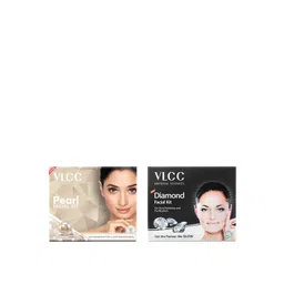 VLCC Diamond Single Facial Kit 60g & Pearl Single Facial Kit 60g-picture-18