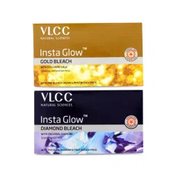 VLCC Insta Glow Diamond Bleach & Insta Glow Gold Bleach Combo-picture-37