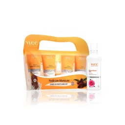 VLCC Natural Sciences Pedicure-Manicure Kit & VLCC Natural Sciences Rose Water Toner Combo image 1
