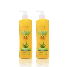VLCC Set of 2 DeTan + White Glow Moisturising Body Lotion SPF30 PA+++ - 350ml each-picture-14