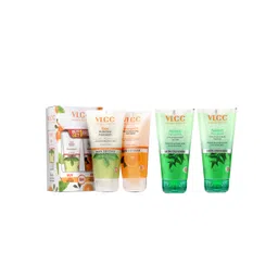 VLCC Set of 4 Skin Defense Face Wash - 2 Neem + Tulsi + Orange Oil - 150ml each-picture-25