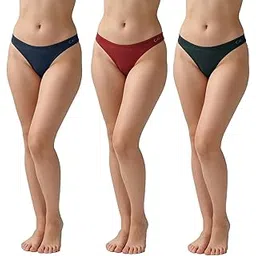 vloura Women's Cotton Bikini Panty Combo Pack of 3 | Soft Stretchable Waistband | Daily Comfort & Breathable Fabric Underwear-picture-44