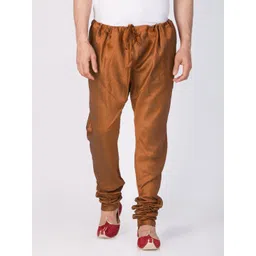 VM Men's Coffee Silk Blend Pyjama Men Pyjama-image-36