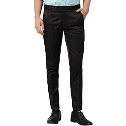 vogaan Formal Pant with Expandable Waist for Men | Men's Cotton Regular Fit Flat Front Pant for Party and Casual Wear-picture-37