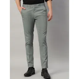 VOGAAN Men Comfort Easy Wash Cotton Formal Trousers-picture-18