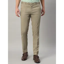 VOGAAN Men Comfort Regular Fit Easy Wash Trousers-picture-21