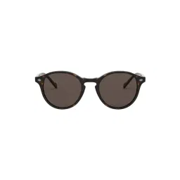 Vogue Eyewear Brown Oval UV Protection Sunglasses for Men-picture-16