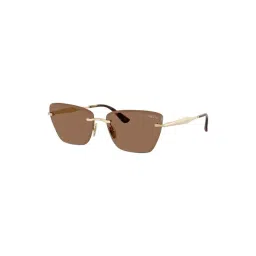 Vogue Eyewear In Vogue Brown Cat Eye UV Protection Sunglasses for Women-picture-10