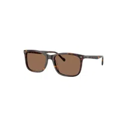 Vogue Eyewear Man Brown Square UV Protection Sunglasses for Men-picture-43