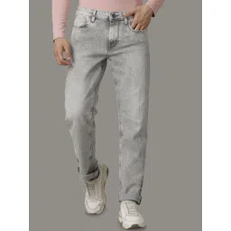 Voi Jeans Men Slim Fit Low Distress Heavy Fade Stretchable Jeans-picture-19