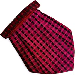 VOICI Maroon color Self Design Cravat-picture-11