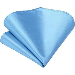 voici France Men's Pocket Square handkerchief soiled and Paisley Self-Design Satin Free Size-picture-14