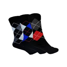 VOICI Pack of 3 Calf Length Formal Socks-picture-29