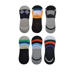 VOICI Pack of 6 Loafer No-Show Invisible Socks-picture-11