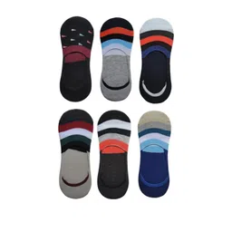 VOICI Pack Of 6 Loafer No-Show Invisible Socks-picture-17