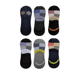 VOICI Pack of 6 No-Show Invisible Loafer Socks-picture-23