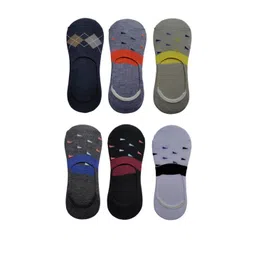 VOICI Pack of 6 No-Show Invisible Loafer Socks-picture-25