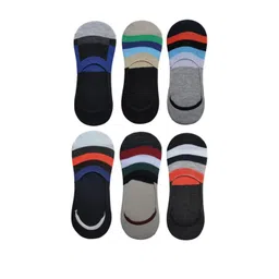 VOICI Pack of 6 No Show Invisible Loafer Socks-picture-22
