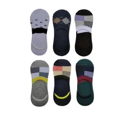VOICI Pack Of 6 Unisex Loafer No-Show Invisible Socks-picture-16
