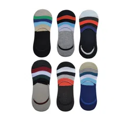 voici Pack of 6 Unisex No-Show Invisible Loafer Socks-picture-28