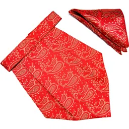 VOICI VOICI Paisley Design Cravats & Pocket Square Cravat-picture-21