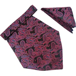 VOICI VOICI Paisley Design Cravats & Pocket Square Cravat-picture-15