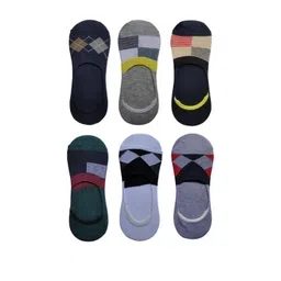 VOICI Unisex No Show Pair Of 6 Loafer Socks-picture-18