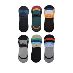 VOICI Unisex Pack of 6 No-Show Socks-picture-29