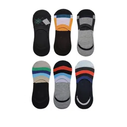 Voici Unisex Pair Of 6 No-Show Loafer Socks-picture-26