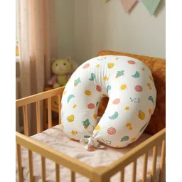 VOIDROP Baby Breast Feeding Pillow, Nursing Pillow U Shaped Pillow Helper for Mother and Baby Pillow with Detachable Cover with Moon & Start Print-picture-20