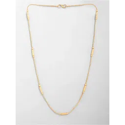 VOJ Gold Plated & Gold Pipe Designed Chain for Women image 4