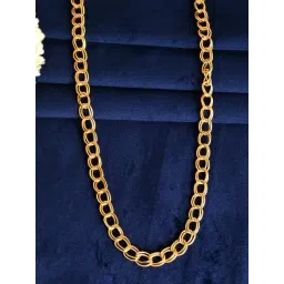 VOJ Gold Plated Designer Circular Chain-picture-18