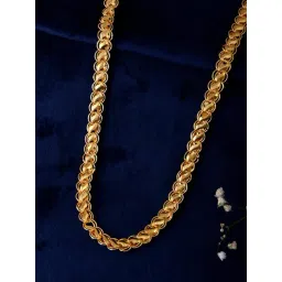 VOJ Gold Plated Designer Men Chain-picture-38