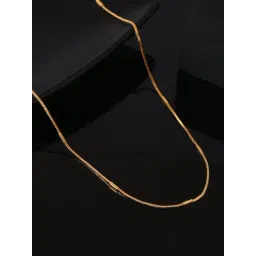 VOJ Gold Plated Self Designed Pipe Chain-picture-16