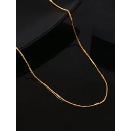 VOJ Gold Plated Stainless Steel Self Designed Pipe Chain-picture-10