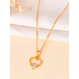 VOJ Gold Tone Plated Necklaces for Women-picture-46