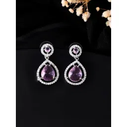 VOJ Silver Stud Earrings for Women-picture-26