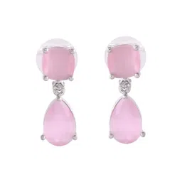 VOJ Teardrop Shaped Drop Earrings image 2